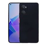 Spia Oppo A96 4G ile Uyumlu Kılıf Siyah Yui Silikon Kapak (Oppo A96 4G ile Uyumlu, Siyah)