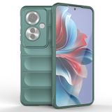 Spia Oppo Reno 11F 5G ile Uyumlu Kılıf Koyu Yeşil Kinet Silikon Kapak (Oppo Reno 11F 5G ile Uyumlu, Koyu Yeşil)