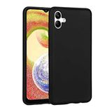 Spia Samsung Galaxy A04 ile Uyumlu Kılıf Siyah Yui Silikon Kapak (Samsung Galaxy A04 ile Uyumlu, Siyah)