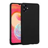 Spia Samsung Galaxy A04E ile Uyumlu Kılıf Siyah Yui Silikon Kapak (Samsung Galaxy A04E ile Uyumlu, Siyah)