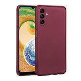 Spia Samsung Galaxy A04S ile Uyumlu Kılıf Mürdüm Yui Silikon Kapak (Samsung Galaxy A04S ile Uyumlu, Mürdüm)