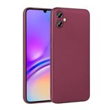 Spia Samsung Galaxy A05 ile Uyumlu Kılıf Mürdüm Yui Silikon Kapak (Samsung Galaxy A05 ile Uyumlu, Mürdüm)