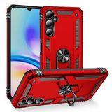Spia Samsung Galaxy A05S ile Uyumlu Kılıf Kırmızı Panther Yüzüklü Silikon Orijinal (Samsung Galaxy A05S ile Uyumlu, Kırmızı)