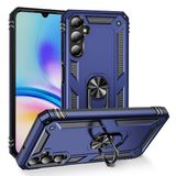 Spia Samsung Galaxy A05S ile Uyumlu Kılıf Mavi Panther Yüzüklü Silikon Orijinal (Samsung Galaxy A05S ile Uyumlu, Mavi)