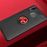 Spia Samsung Galaxy A10S ile uyumlu Kılıf Siyah-Kırmızı Draco Yüzüklü Silikon Orijinal Esnek İnce Geliştirilmiş Dayanıklı Darbe Karşıtı Koruyucu Yeni Nesil Tasarım (Samsung Galaxy A10S, Siyah-Kırmızı)