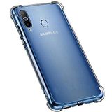 Spia Samsung Galaxy A20S ile uyumlu Kılıf Anti Shock Şeffaf Premier Silikon Orijinal Esnek İnce Darbe Karşıtı Koruyucu Yeni Nesil Tasarım (Galaxy A20S, Anti Shock Şeffaf)