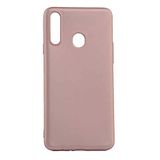 Spia Samsung Galaxy A20S ile uyumlu Kılıf Rose Gold Premier Silikon Orijinal Esnek İnce Geliştirilmiş Dayanıklı Darbe Karşıtı Koruyucu Yeni Nesil Tasarım (Samsung Galaxy A20S, Rose Gold)