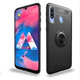 Spia Samsung Galaxy A20S ile uyumlu Kılıf Siyah-Siyah Draco Yüzüklü Silikon Orijinal Esnek İnce Geliştirilmiş Dayanıklı Darbe Karşıtı Koruyucu Yeni Nesil Tasarım (Samsung Galaxy A20S, Siyah-Siyah)