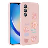 Spia Samsung Galaxy A23 4G ile Uyumlu Kılıf Pembe Tan Silikon Kapak (Samsung Galaxy A23 4G ile Uyumlu, Pembe)