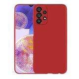 Spia Samsung Galaxy A23 ile Uyumlu Kılıf Kırmızı Yui Silikon Kapak (Samsung Galaxy A23 ile Uyumlu, Kırmızı)