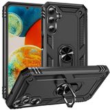 Spia Samsung Galaxy A24 ile Uyumlu Kılıf Siyah Panther Yüzüklü Silikon Orijinal (Samsung Galaxy A24 ile Uyumlu, Siyah)