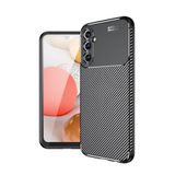 Spia Samsung Galaxy A25 ile Uyumlu Kılıf Siyah Karbon Silikon Orijinal (Samsung Galaxy A25 ile Uyumlu, Siyah)