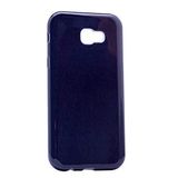 Spia Samsung Galaxy A3 2017 ile uyumlu Kılıf Siyah Jade Simli Silikon Kapak Orijinal Esnek İnce Geliştirilmiş Dayanıklı Darbe Karşıtı Koruyucu Yeni Nesil Tasarım (Samsung Galaxy A3 2017, Siyah)