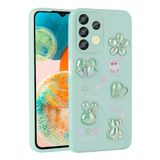 Spia Samsung Galaxy A32 4G ile Uyumlu Kılıf Açık Yeşil Tan Silikon Kapak (Samsung Galaxy A32 4G ile Uyumlu, Açık Yeşil)