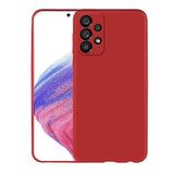 Spia Samsung Galaxy A33 5G ile Uyumlu Kılıf Kırmızı Yui Silikon Kapak (Samsung Galaxy A33 5G ile Uyumlu, Kırmızı)