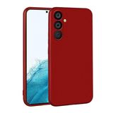 Spia Samsung Galaxy A54 ile Uyumlu Kılıf Kırmızı Yui Silikon Kapak (Samsung Galaxy A54 ile Uyumlu, Kırmızı)