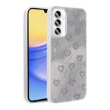 Spia Samsung Galaxy A55 ile Uyumlu Kılıf Beyaz Nopt Silikon Kapak (Samsung Galaxy A55 ile Uyumlu, Beyaz)