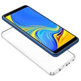 Spia Samsung Galaxy A7 2018 ile uyumlu Kılıf Anti Shock Şeffaf Premier Silikon Orijinal Esnek İnce Geliştirilmiş Dayanıklı Darbe Karşıtı Yeni Nesil Tasarım (Samsung Galaxy A7 2018, Anti Shock Şeffaf)