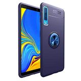 Spia Samsung Galaxy A7 2018 Kılıf Lacivert-Mavi Draco Yüzüklü Silikon Orijinal Esnek İnce Geliştirilmiş Dayanıklı Darbe Karşıtı Koruyucu Yeni Nesil Tasarım (Samsung Galaxy A7 2018, Lacivert-Mavi)