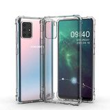 Spia Samsung Galaxy A71 ile uyumlu Kılıf Anti Shock Şeffaf Premier Silikon Orijinal Esnek İnce Darbe Karşıtı Koruyucu Yeni Nesil Tasarım (Galaxy A71, Anti Shock Şeffaf)