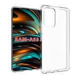 Spia Samsung Galaxy A73 ile Uyumlu Kılıf Şeffaf Yui Silikon Kapak (Samsung Galaxy A73 ile Uyumlu, Şeffaf)
