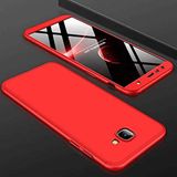 Spia Samsung Galaxy J4 Plus ile uyumlu Kılıf Kırmızı Carax Sert Kapak Orijinal Esnek İnce Geliştirilmiş Dayanıklı Darbe Karşıtı Koruyucu Yeni Nesil Tasarım (Samsung Galaxy J4 Plus, Kırmızı)