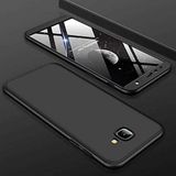 Spia Samsung Galaxy J4 Plus ile uyumlu Kılıf Siyah Carax Sert Kapak Orijinal Esnek İnce Geliştirilmiş Dayanıklı Darbe Karşıtı Koruyucu Yeni Nesil Tasarım (Samsung Galaxy J4 Plus, Siyah)
