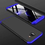 Spia Samsung Galaxy J4 Plus ile uyumlu Kılıf Siyah-Mavi Carax Sert Kapak Orijinal Esnek İnce Geliştirilmiş Dayanıklı Darbe Karşıtı Koruyucu Yeni Nesil Tasarım (Samsung Galaxy J4 Plus, Siyah-Mavi)