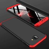 Spia Samsung Galaxy J4 Plus Kılıf Siyah-Kırmızı Carax Sert Kapak Orijinal Esnek İnce Geliştirilmiş Dayanıklı Darbe Karşıtı Koruyucu Yeni Nesil Tasarım (Samsung Galaxy J4 Plus, Siyah-Kırmızı)
