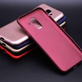 Spia Samsung Galaxy J6 ile uyumlu Kılıf Mürdüm Premier Silikon Orijinal Esnek İnce Geliştirilmiş Dayanıklı Darbe Karşıtı Koruyucu Yeni Nesil Tasarım (Samsung Galaxy J6, Mürdüm)