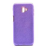 Spia Samsung Galaxy J6 Plus ile uyumlu Kılıf Mor Jade Simli Silikon Kapak Orijinal Esnek İnce Geliştirilmiş Dayanıklı Darbe Karşıtı Koruyucu Yeni Nesil Tasarım (Samsung Galaxy J6 Plus, Mor)
