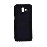 Spia Samsung Galaxy J6 Plus ile uyumlu Kılıf Siyah Premier Silikon Orijinal Esnek İnce Geliştirilmiş Dayanıklı Darbe Karşıtı Koruyucu Yeni Nesil Tasarım (Samsung Galaxy J6 Plus, Siyah)