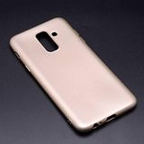 Spia Samsung Galaxy J8 ile uyumlu Kılıf Gold Premier Silikon Orijinal Esnek İnce Geliştirilmiş Dayanıklı Darbe Karşıtı Koruyucu Yeni Nesil Tasarım (Samsung Galaxy J8, Gold)