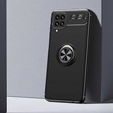 Spia Samsung Galaxy M12 ile uyumlu Kılıf Siyah-Siyah Draco Yüzüklü Silikon Orijinal Esnek İnce Geliştirilmiş Dayanıklı Darbe Karşıtı Koruyucu Yeni Nesil Tasarım (Samsung Galaxy M12, Siyah-Siyah)