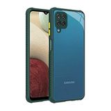 Spia Samsung Galaxy M12 ile uyumlu Kılıf Yeşil Sole Sert Kapak Orijinal Esnek İnce Geliştirilmiş Dayanıklı Darbe Karşıtı Koruyucu Yeni Nesil Tasarım (Samsung Galaxy M12, Yeşil)