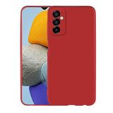 Spia Samsung Galaxy M23 ile Uyumlu Kılıf Kırmızı Yui Silikon Kapak (Samsung Galaxy M23 ile Uyumlu, Kırmızı)