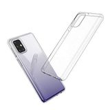 Spia Samsung Galaxy M31S ile uyumlu Kılıf Şeffaf Premier Silikon Orijinal Esnek İnce Geliştirilmiş Dayanıklı Darbe Karşıtı Koruyucu Yeni Nesil Tasarım (Samsung Galaxy M31S, Şeffaf)