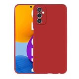 Spia Samsung Galaxy M52 ile Uyumlu Kılıf Kırmızı Yui Silikon Kapak (Samsung Galaxy M52 ile Uyumlu, Kırmızı)