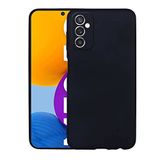 Spia Samsung Galaxy M52 ile Uyumlu Kılıf Siyah Yui Silikon Kapak (Samsung Galaxy M52 ile Uyumlu, Siyah)