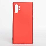 Spia Samsung Galaxy Note 10 Plus ile Uyumlu Kılıf Kırmızı Yui Silikon Kapak (Samsung Galaxy Note 10 Plus ile Uyumlu, Kırmızı)