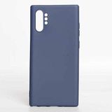 Spia Samsung Galaxy Note 10 Plus ile Uyumlu Kılıf Lacivert Yui Silikon Kapak (Samsung Galaxy Note 10 Plus ile Uyumlu, Lacivert)