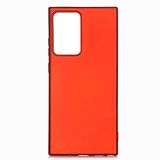 Spia Samsung Galaxy Note 20 Ultra ile Uyumlu Kılıf Kırmızı Yui Silikon Kapak (Samsung Galaxy Note 20 Ultra ile Uyumlu, Kırmızı)