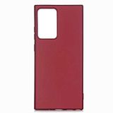 Spia Samsung Galaxy Note 20 Ultra ile Uyumlu Kılıf Mürdüm Yui Silikon Kapak (Samsung Galaxy Note 20 Ultra ile Uyumlu, Mürdüm)