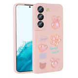Spia Samsung Galaxy S21 FE ile Uyumlu Kılıf Pembe Tan Silikon Kapak (Samsung Galaxy S21 FE ile Uyumlu, Pembe)