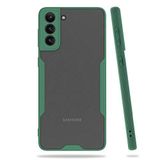 Spia Samsung Galaxy S21 ile Uyumlu Kılıf Koyu Yeşil Pingu Silikon Orijinal (Samsung Galaxy S21 ile Uyumlu, Koyu Yeşil)