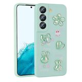 Spia Samsung Galaxy S22 ile Uyumlu Kılıf Açık Yeşil Tan Silikon Kapak (Samsung Galaxy S22 ile Uyumlu, Açık Yeşil)