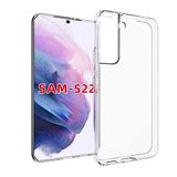 Spia Samsung Galaxy S22 ile Uyumlu Kılıf Şeffaf Yui Silikon Kapak (Samsung Galaxy S22 ile Uyumlu, Şeffaf)