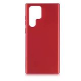 Spia Samsung Galaxy S22 Ultra ile Uyumlu Kılıf Kırmızı Yui Silikon Kapak (Samsung Galaxy S22 Ultra ile Uyumlu, Kırmızı)