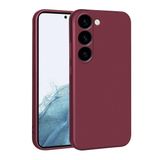 Spia Samsung Galaxy S23 Plus ile Uyumlu Kılıf Mürdüm Yui Silikon Kapak (Samsung Galaxy S23 Plus ile Uyumlu, Mürdüm)