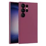Spia Samsung Galaxy S24 Ultra ile Uyumlu Kılıf Mürdüm Premier Silikon Orijinal (Samsung Galaxy S24 Ultra ile Uyumlu, Mürdüm)